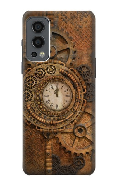 S3401 Clock Gear Steampunk Case Cover Custodia per OnePlus Nord 2 5G