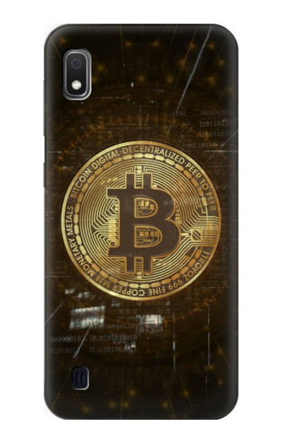 S3798 Cryptocurrency Bitcoin Case Cover Custodia per Samsung Galaxy A10