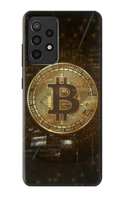 S3798 Cryptocurrency Bitcoin Case Cover Custodia per Samsung Galaxy A52, Galaxy A52 5G
