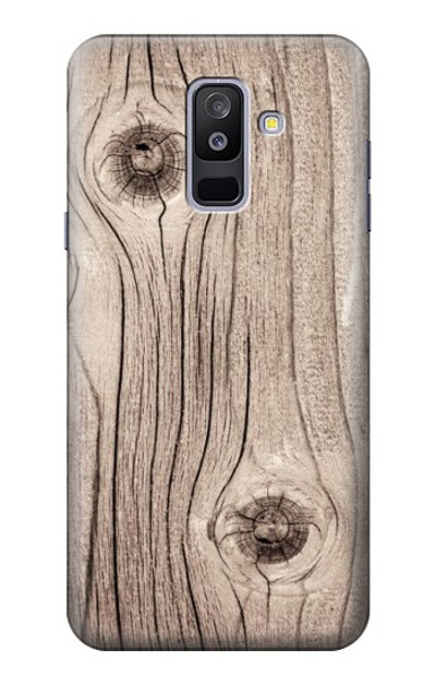 S3822 Tree Woods Texture Graphic Printed Case Cover Custodia per Samsung Galaxy A6+ (2018), J8 Plus 2018, A6 Plus 2018