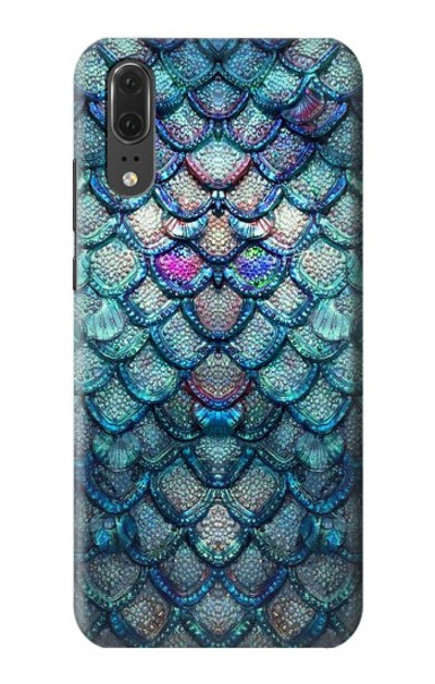 S3809 Mermaid Fish Scale Case Cover Custodia per Huawei P20