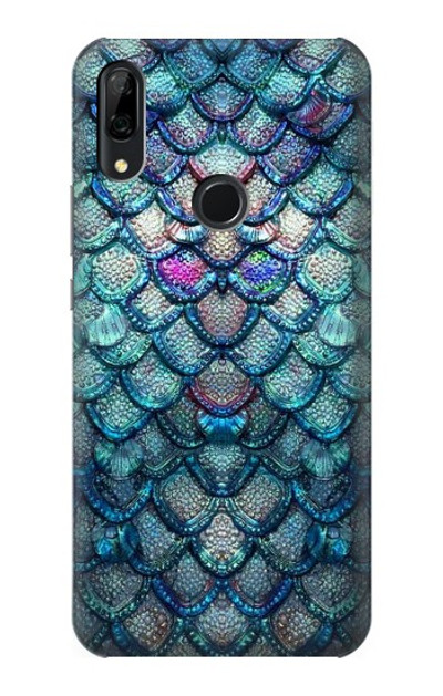 S3809 Mermaid Fish Scale Case Cover Custodia per Huawei P Smart Z, Y9 Prime 2019