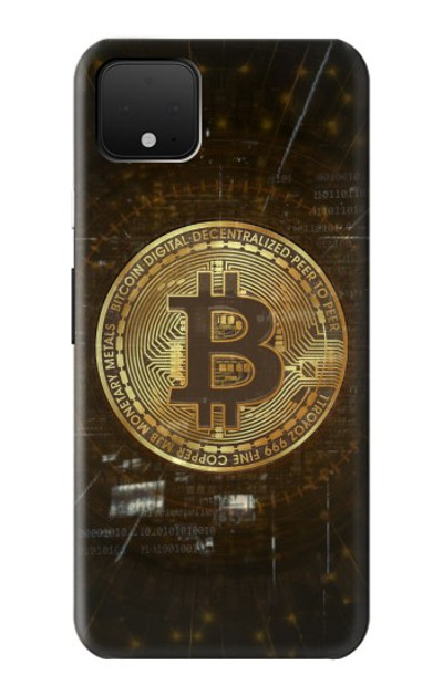 S3798 Cryptocurrency Bitcoin Case Cover Custodia per Google Pixel 4 XL