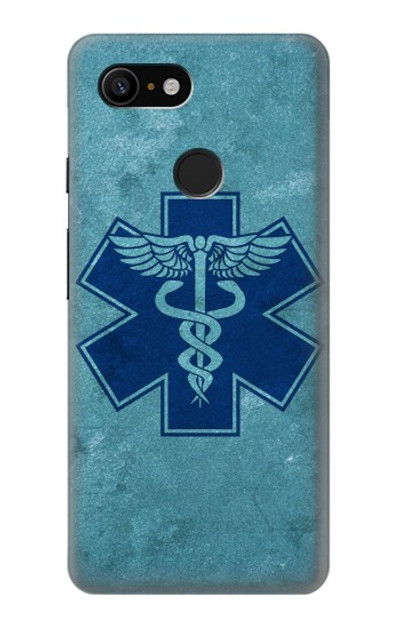 S3824 Caduceus Medical Symbol Case Cover Custodia per Google Pixel 3