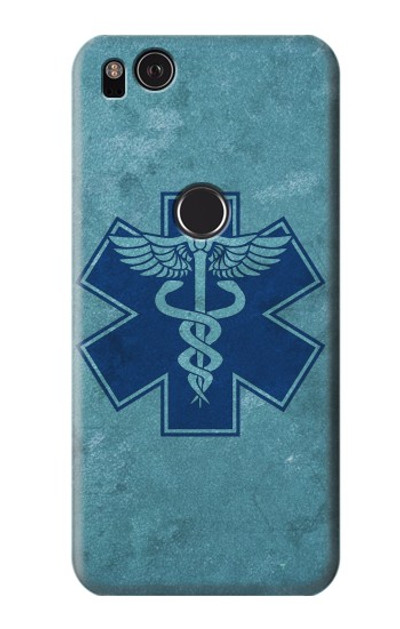 S3824 Caduceus Medical Symbol Case Cover Custodia per Google Pixel 2