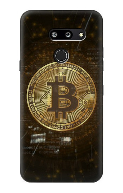 S3798 Cryptocurrency Bitcoin Case Cover Custodia per LG G8 ThinQ