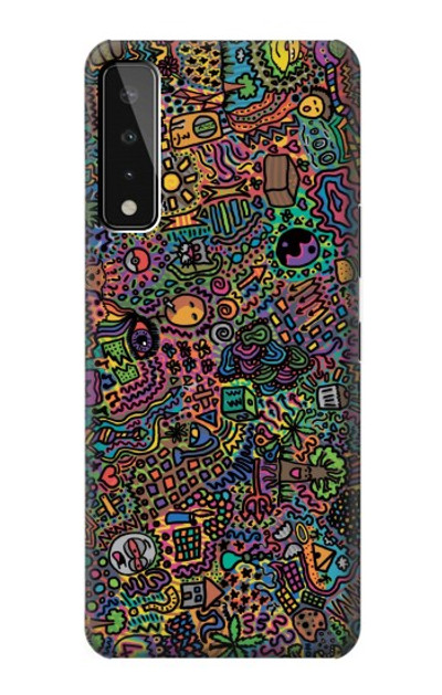 S3815 Psychedelic Art Case Cover Custodia per LG Stylo 7 5G