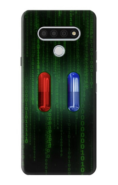 S3816 Red Pill Blue Pill Capsule Case Cover Custodia per LG Stylo 6