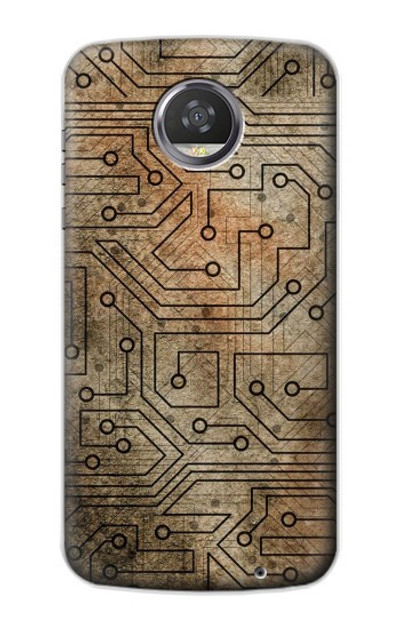 S3812 PCB Print Design Case Cover Custodia per Motorola Moto Z2 Play, Z2 Force