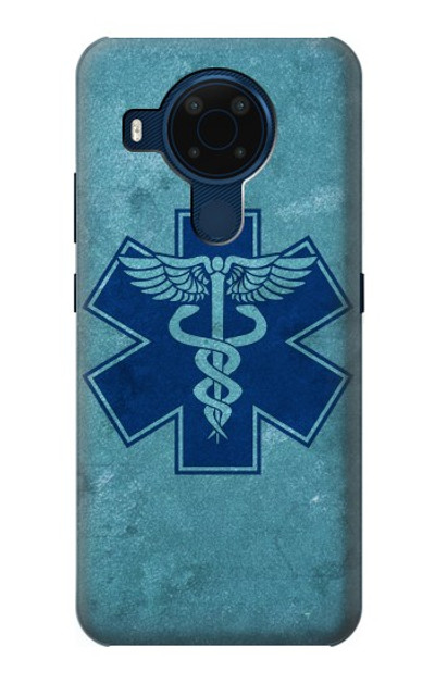 S3824 Caduceus Medical Symbol Case Cover Custodia per Nokia 5.4