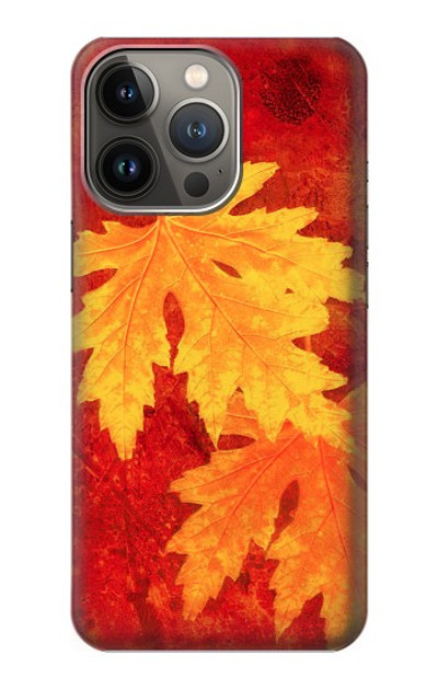 S0479 Maple Leaf Case Cover Custodia per iPhone 13 Pro