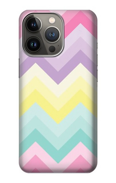 S3514 Rainbow Zigzag Case Cover Custodia per iPhone 13 Pro