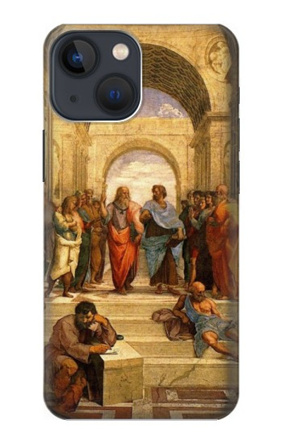 S1086 Raphael's School of Athens Case Cover Custodia per iPhone 13 mini