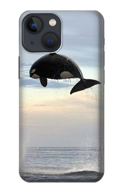 S1349 Killer whale Orca Case Cover Custodia per iPhone 13 mini