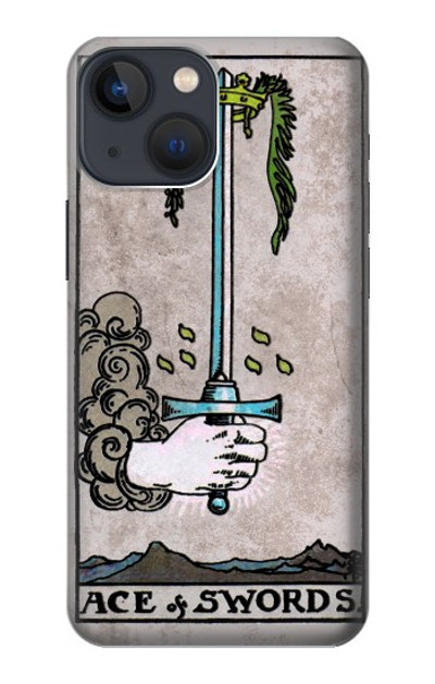 S2482 Tarot Card Ace of Swords Case Cover Custodia per iPhone 13 mini S2482 Tarot Card Ace of Swords Case Cover Custodia per iPhone 13 mini
