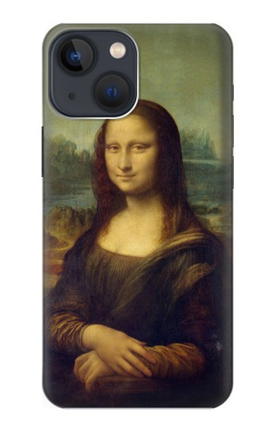 S3038 Mona Lisa Da Vinci Painting Case Cover Custodia per iPhone 13 mini