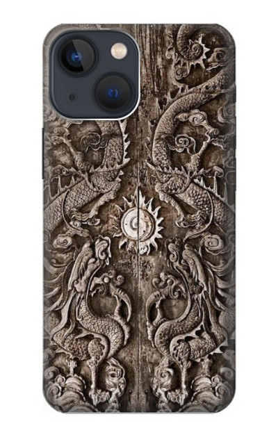 S3395 Dragon Door Case Cover Custodia per iPhone 13 mini