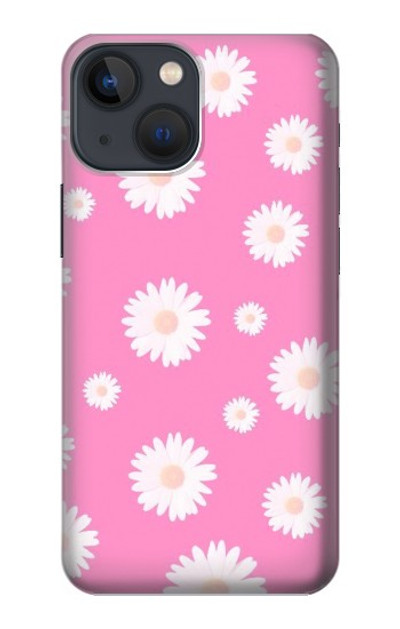 S3500 Pink Floral Pattern Case Cover Custodia per iPhone 13 mini