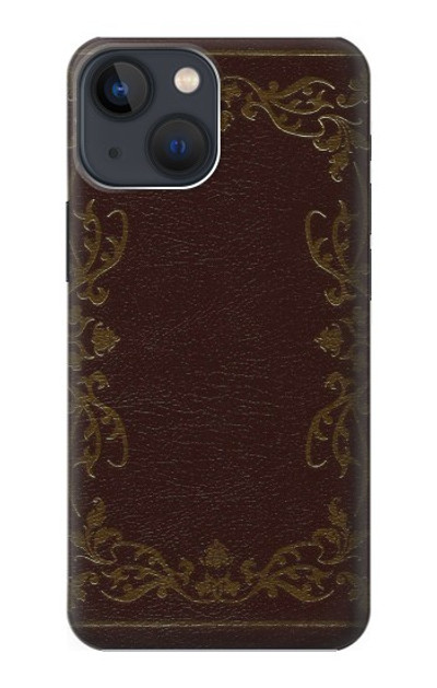 S3553 Vintage Book Cover Case Cover Custodia per iPhone 13 mini