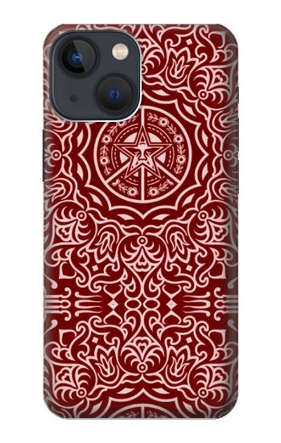 S3556 Yen Pattern Case Cover Custodia per iPhone 13 mini