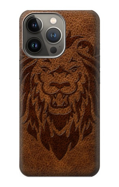 S2529 Leo Zodiac Tattoo Brown Graphic Print Case Cover Custodia per iPhone 13 Pro Max