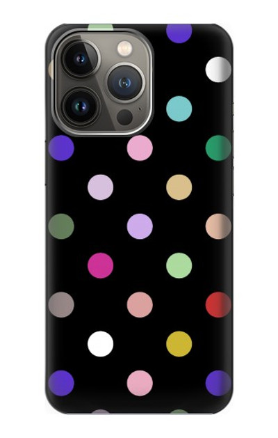 S3532 Colorful Polka Dot Case Cover Custodia per iPhone 13 Pro Max