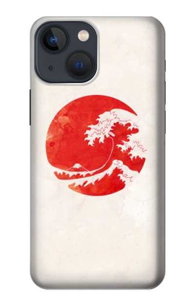S3237 Waves Japan Flag Case Cover Custodia per iPhone 13