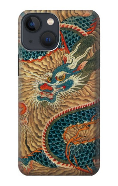 S3541 Dragon Cloud Painting Case Cover Custodia per iPhone 13