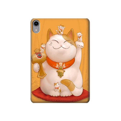 S1217 Maneki Neko Lucky Cat Case Cover Custodia per iPad mini 6, iPad mini (2021)