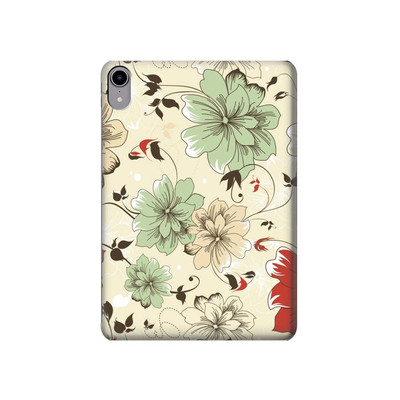 S2179 Flower Floral Vintage Art Pattern Case Cover Custodia per iPad mini 6, iPad mini (2021)