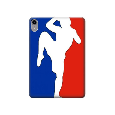 S2278 Muay Thai Kickboxing MMA Martial Art White Case Cover Custodia per iPad mini 6, iPad mini (2021)