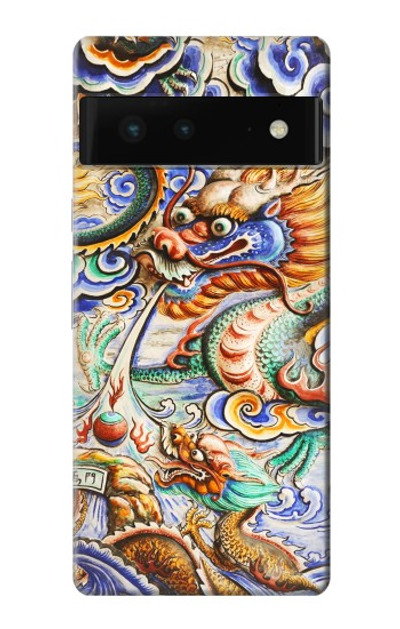 S2584 Traditional Chinese Dragon Art Case Cover Custodia per Google Pixel 6