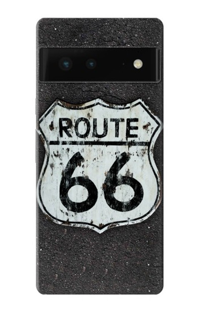 S3207 Route 66 Sign Case Cover Custodia per Google Pixel 6