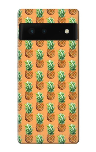 S3258 Pineapple Pattern Case Cover Custodia per Google Pixel 6