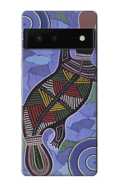 S3387 Platypus Australian Aboriginal Art Case Cover Custodia per Google Pixel 6