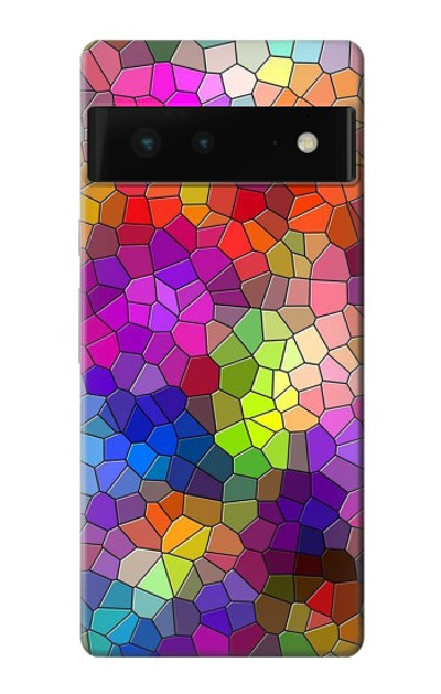 S3677 Colorful Brick Mosaics Case Cover Custodia per Google Pixel 6