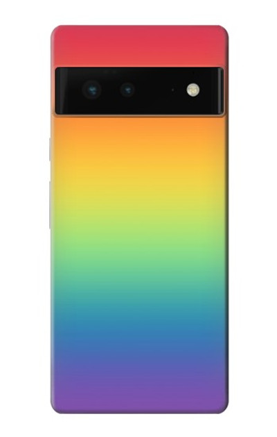 S3698 LGBT Gradient Pride Flag Case Cover Custodia per Google Pixel 6