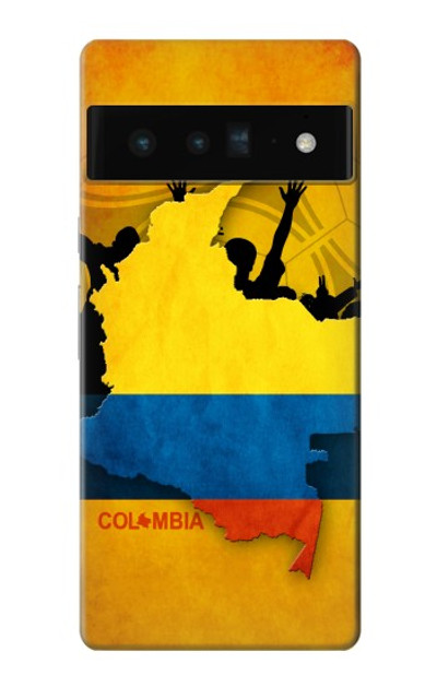 S2996 Colombia Football Soccer Case Cover Custodia per Google Pixel 6 Pro