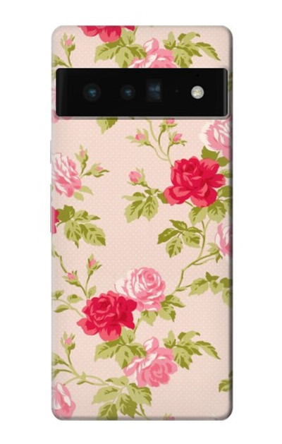 S3037 Pretty Rose Cottage Flora Case Cover Custodia per Google Pixel 6 Pro