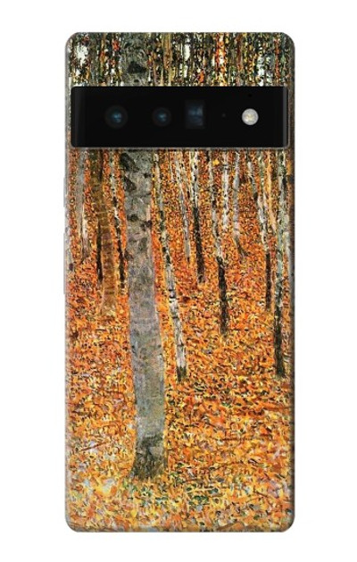 S3380 Gustav Klimt Birch Forest Case Cover Custodia per Google Pixel 6 Pro