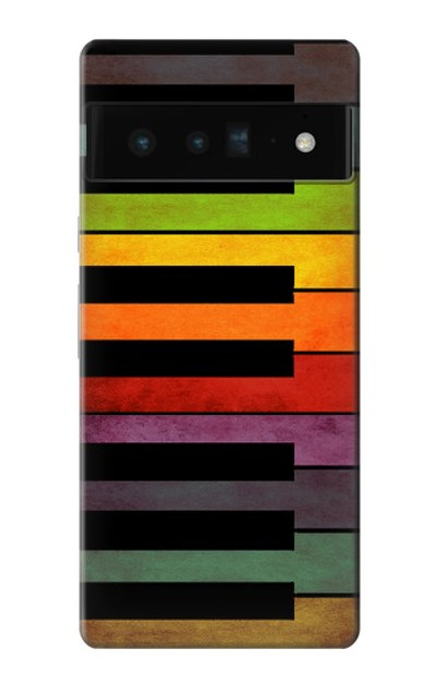 S3451 Colorful Piano Case Cover Custodia per Google Pixel 6 Pro