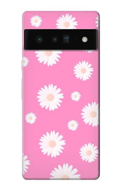 S3500 Pink Floral Pattern Case Cover Custodia per Google Pixel 6 Pro