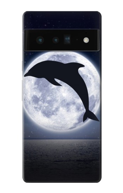 S3510 Dolphin Moon Night Case Cover Custodia per Google Pixel 6 Pro