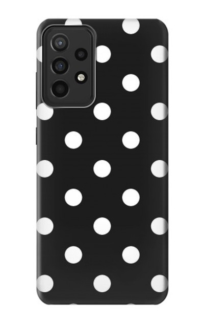 S2299 Black Polka Dots Case Cover Custodia per Samsung Galaxy A52s 5G