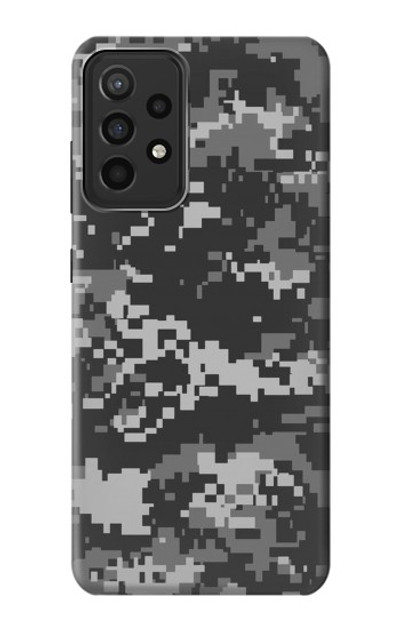 S3293 Urban Black Camo Camouflage Case Cover Custodia per Samsung Galaxy A52s 5G