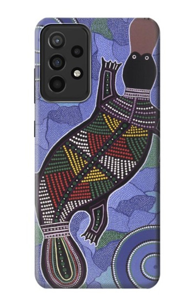 S3387 Platypus Australian Aboriginal Art Case Cover Custodia per Samsung Galaxy A52s 5G