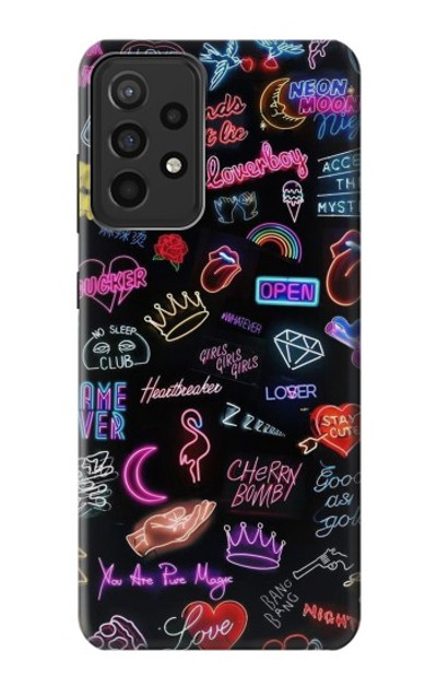 S3433 Vintage Neon Graphic Case Cover Custodia per Samsung Galaxy A52s 5G