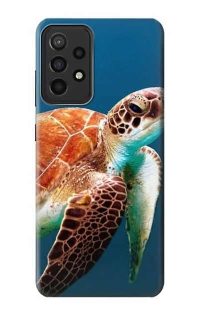 S3497 Green Sea Turtle Case Cover Custodia per Samsung Galaxy A52s 5G