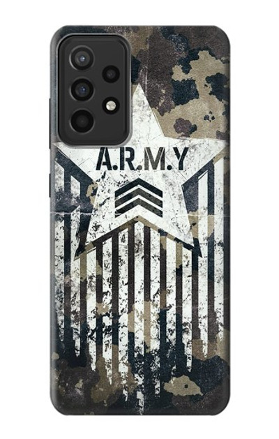 S3666 Army Camo Camouflage Case Cover Custodia per Samsung Galaxy A52s 5G
