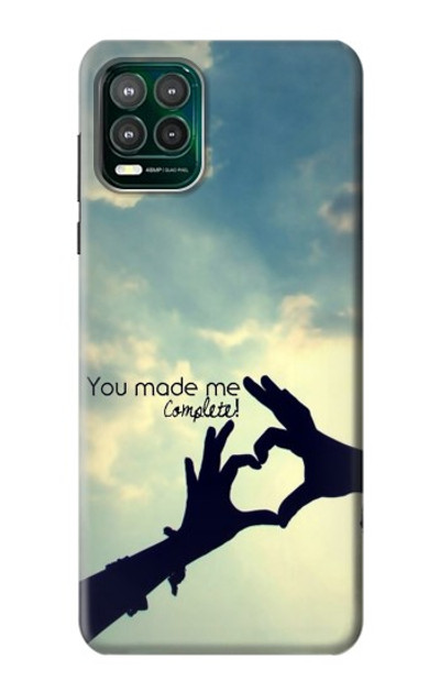 S2640 You Made Me Complete Love Case Cover Custodia per Motorola Moto G Stylus 5G